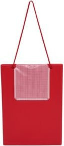 KS Tools Werkstatt-Auftragstasche DIN A4 aus Kunststoff, rot und transparent - Bild 1