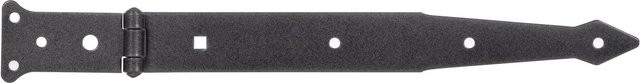 GAH Alberts Duravis Werfgehänge Schwarzdiamant Duplexbeschichtet aus Stahl, B/H: 48 x 302/77 mm - Bild 1