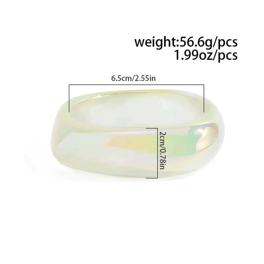 Lacteo Armbänder, Harz, Bunt, Transparent, Damen - Bild 4