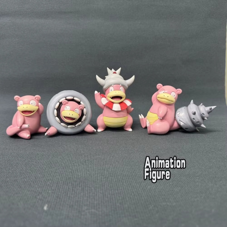 Bandai Pokémon Slowpoke Actionfigur, Einzelfigur, Rosa / Pink - Bild 2