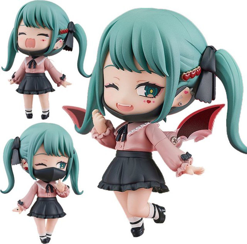Bandai Hatsune Miku Vampir Anime Figur, mehrfarbig, Kunststoff, Höhe: 10 cm - Bild 1