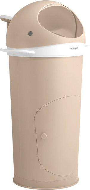 Kindsgut Windeleimer Wal in Beige mit Cassette Twist und rutschfester Unterseite - Bild 1