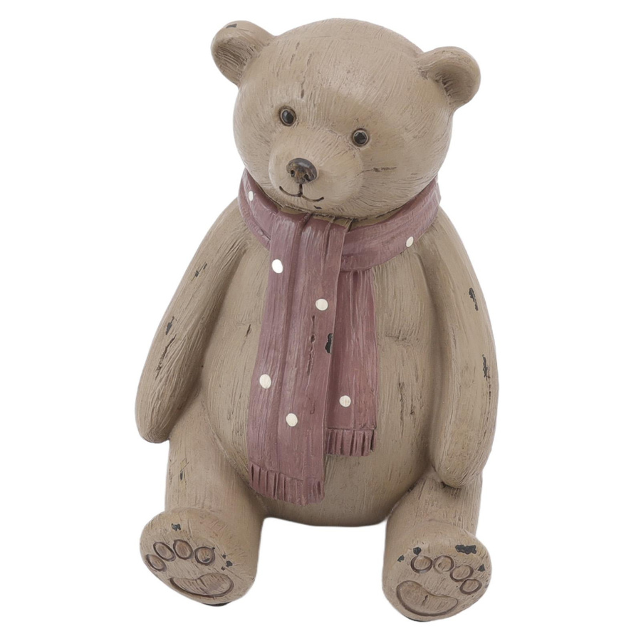Bärenstatue Ornament aus Harz mit rutschfester Weichgummiunterlage für Wohnzimmer und Veranda - Bild 2