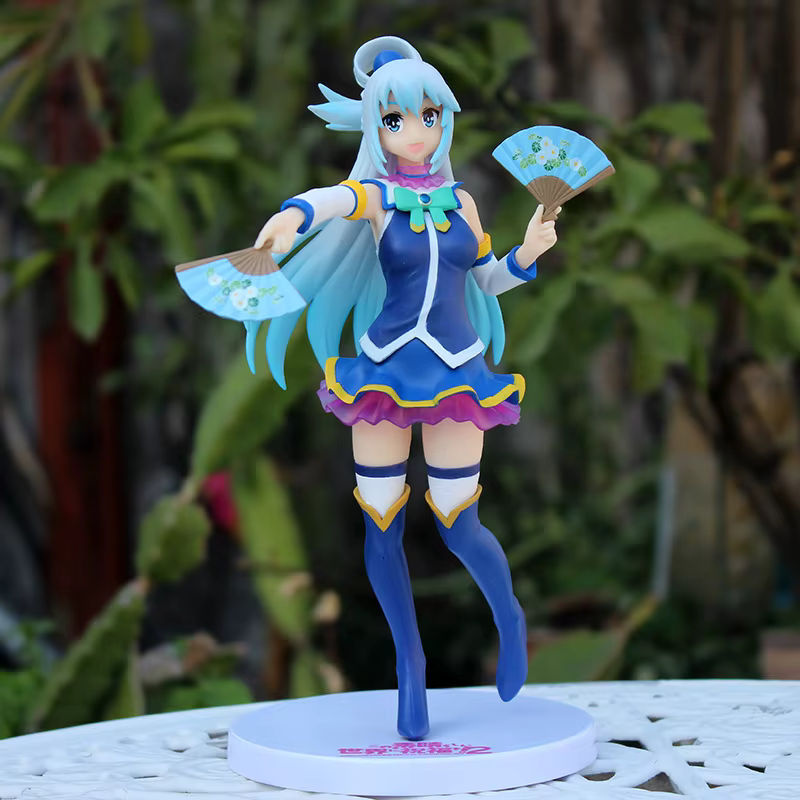 Bandai Aqua Action Figure aus Kono Subarashii Sekai ni Shukufuku! in Blau und Mehrfarbig, Höhe: 20 cm - Bild 3