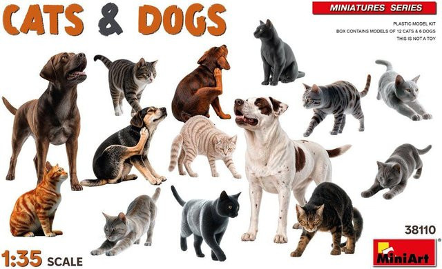 Cats & Dogs, Miniart, 1:35 - Bild 1