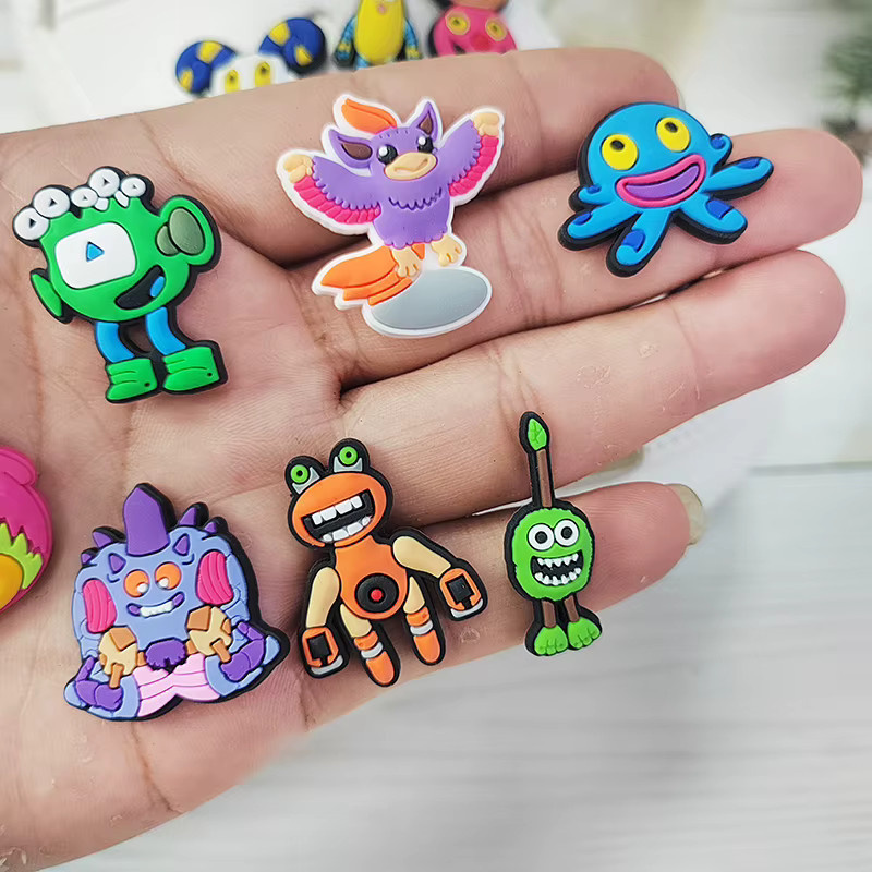 Hot Toys Schuh Charms, Monster Musik Spiel Cartoon-Serie, Kinder - Bild 3