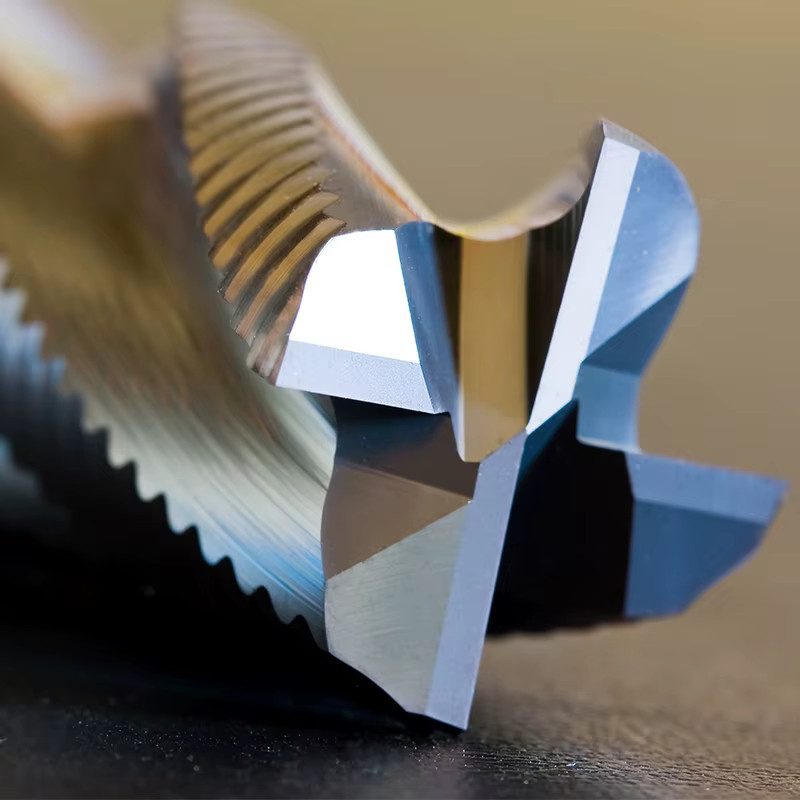CMCP Schrupfrundfräser HSS 4-schneidig aus Hartmetall für Aluminium und Stahl, Farbe: Silber, Durchmesser: 6-20 mm - Bild 3
