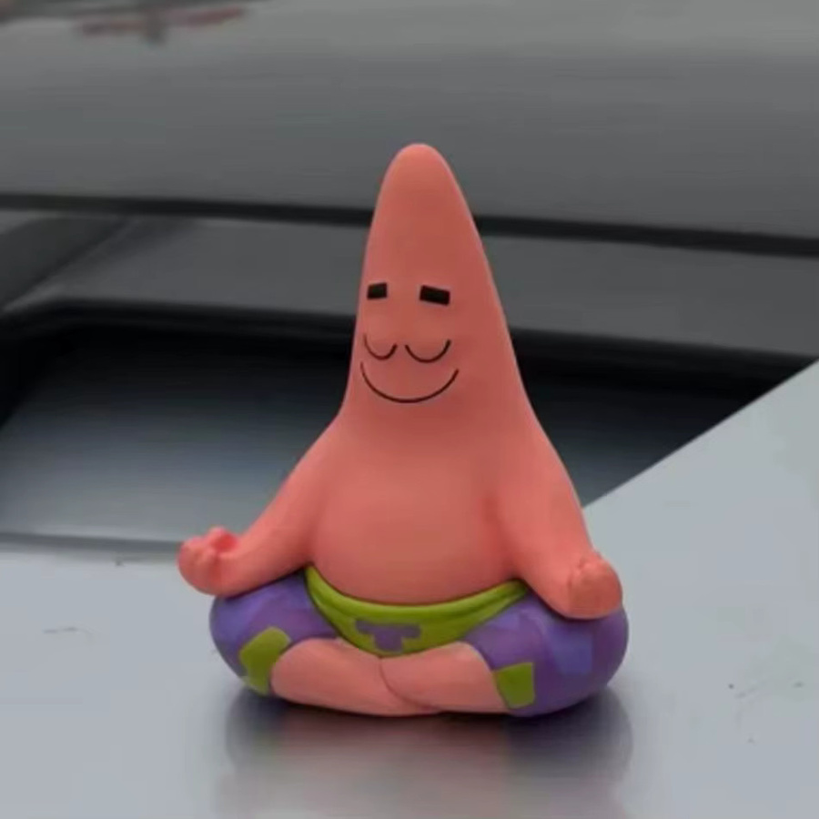 Bandai Spongebob Figurenmodell, Einzelfigur, Kunststoff, Rosa / Pink - Bild 4