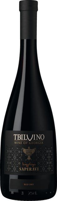 Tbilvino Saperavi Rotwein, Kakheti, Georgien, trocken, 2025, 0,75 l - Bild 1