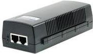 LevelOne POI-3004 Power Injector Schwarz mit RJ45 Ethernet/LAN Anschluss und 30 Watt Leistung - Bild 1