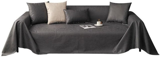Wasserdichter und rutschfester Sofabezug von BC Pet Supplies aus Polyester in Grau, B/T: 210 x 130 cm - Bild 1