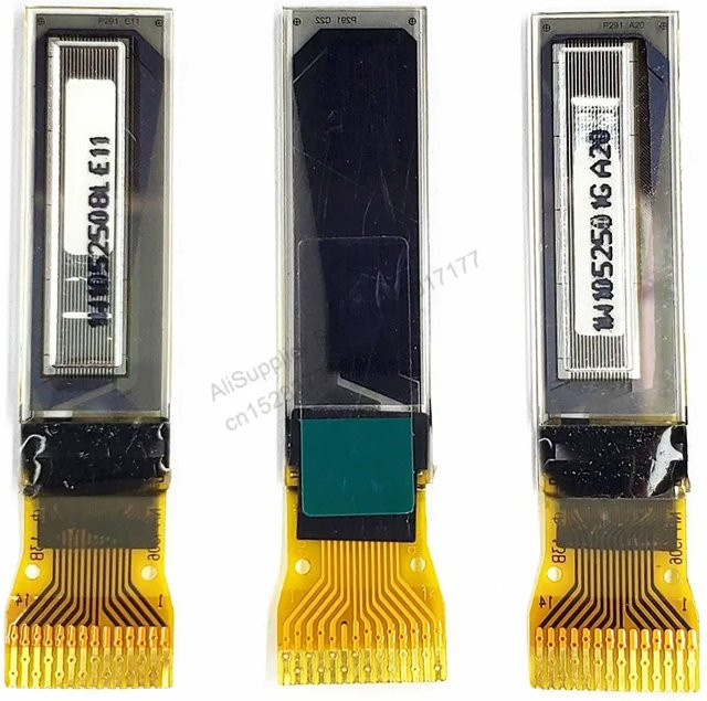 OLED Display Modul 0,69 Zoll mit weißem Licht, 14Pin, SSD1315, I2C/IIC Schnittstelle für TS100 TS08, Farbe: Weiß oder Schwarz - Bild 1
