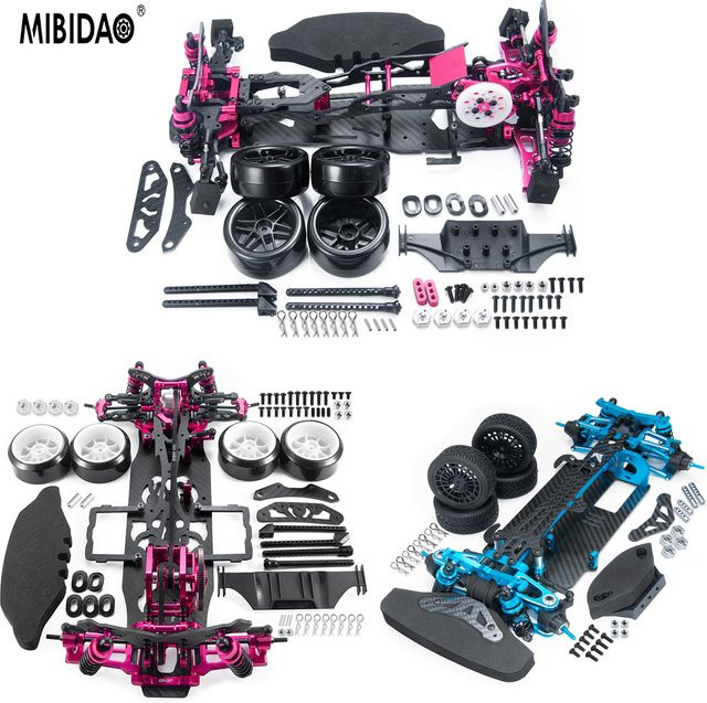 MIBIDAO Chassisrahmen mit Radsatz, Upgrade-Zubehör, Kunststoff - Bild 1