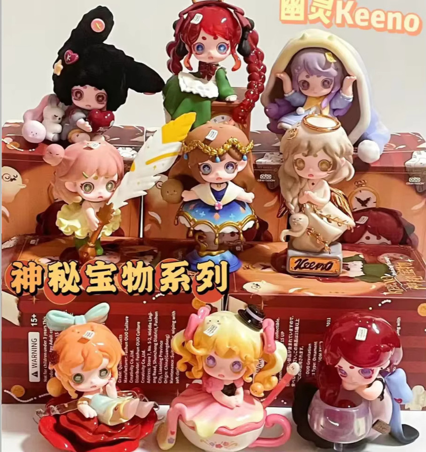Keeno Mysterious Treasure Serie Blind Box Mädchen Puppen als Überraschungsgeschenk und Zimmerornament in Multicolor - Bild 2