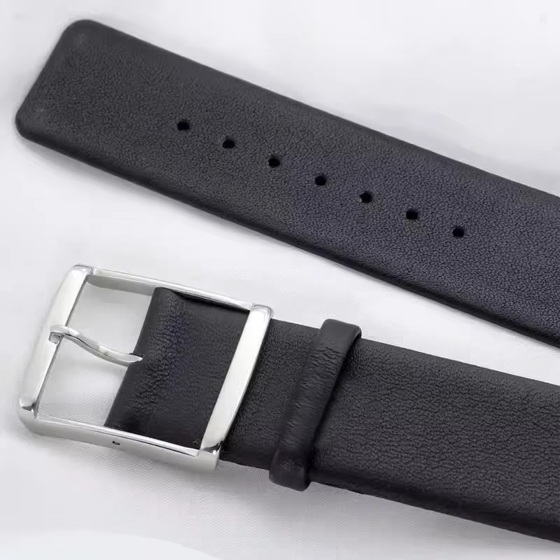 Calvin Klein Uhrenarmband, Leder, Schwarz, Herren, 22 mm - Bild 2