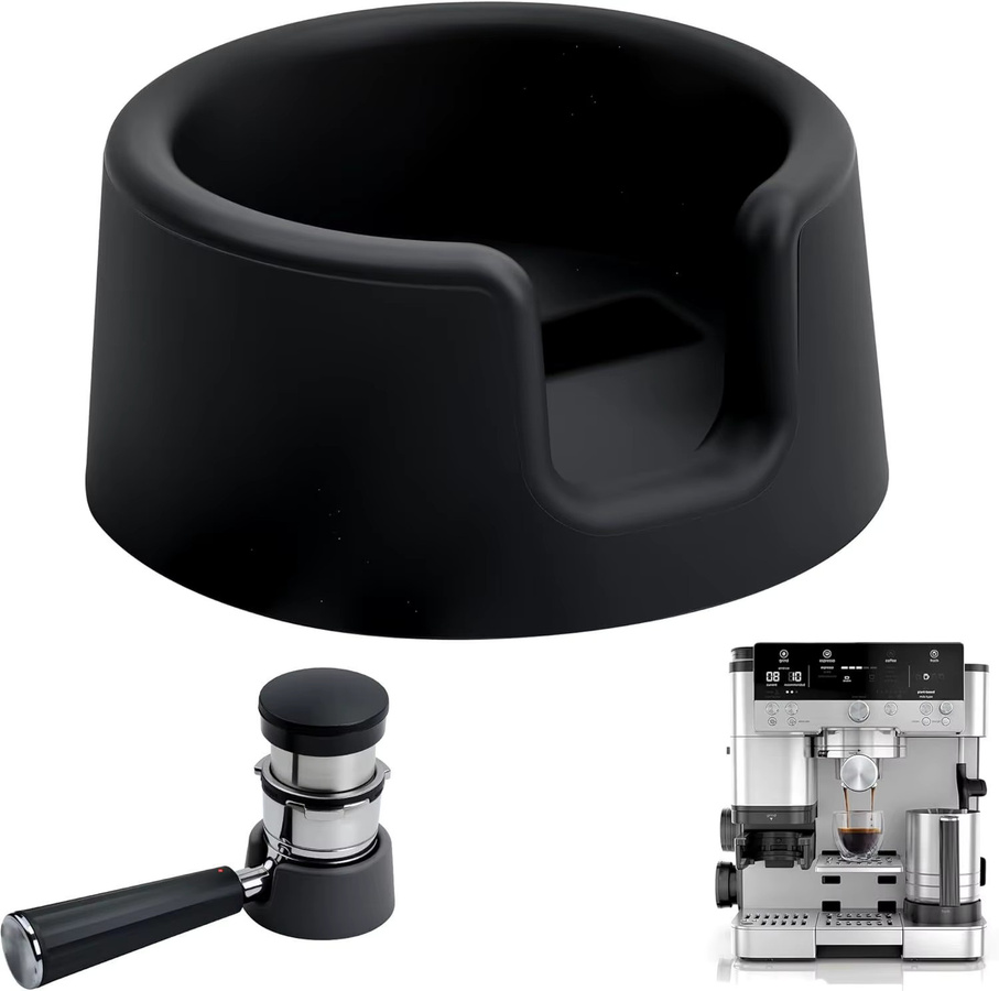 Ninja Silikon Espresso-Tampingstation und Siebträgerhalter in Schwarz, kompatibel mit Ninja Luxe Cafe ES601 und ES701 - Bild 2