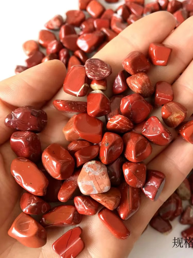 STONE BROTHERS Roter Jaspis Trommelsteine Naturstein 100 g - Bild 6