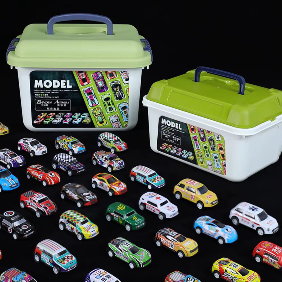 CONUSEA Mini Legierung Auto Modell Set, Diecast Fahrzeuge, Metall, Bunt / Mehrfarbig - Bild 3