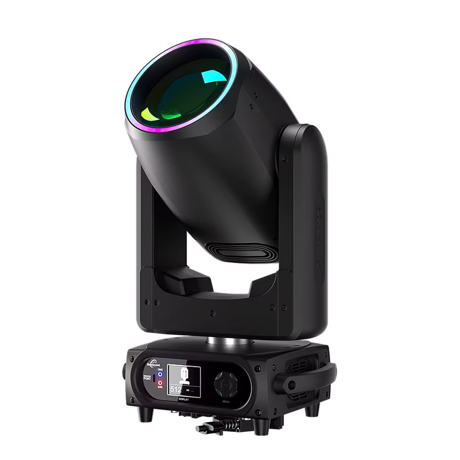 SHEHDS LED Moving Head 300W Zoom 3in1 Beam Wash Spot Beleuchtung in Schwarz - Bild 2