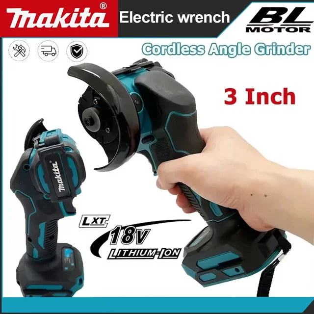 Makita Mini-Akku-Winkelschleifer 3 Zoll mit 18V Akku als elektrisches Schneidwerkzeug - Bild 1