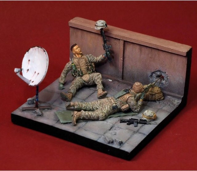 GK US Marine Corps Resin-Soldatenmodell, Bausatz, 1/35 - Bild 1