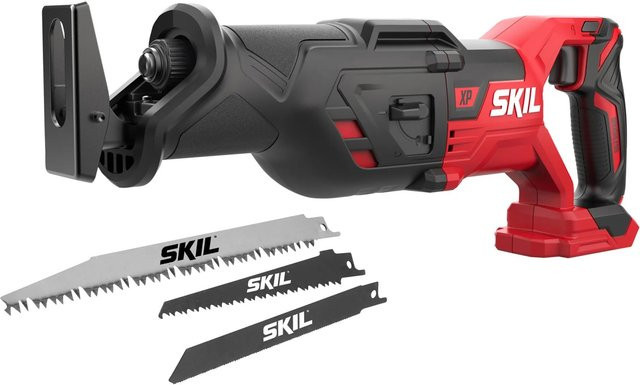 Skil Akku-Säbelsäge XP 3480CB Bürstenlos in Rot ohne 20 V Akku und Ladegerät - Bild 1