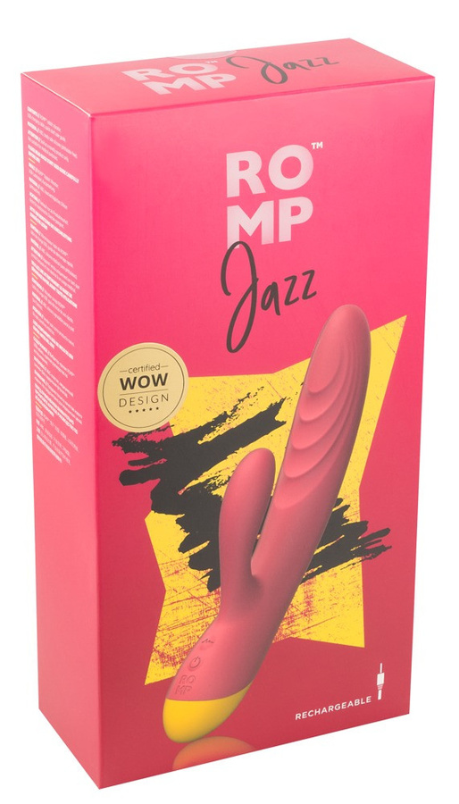 Womanizer ROMP Rabbitvibrator Jazz in Rot - Bild 2
