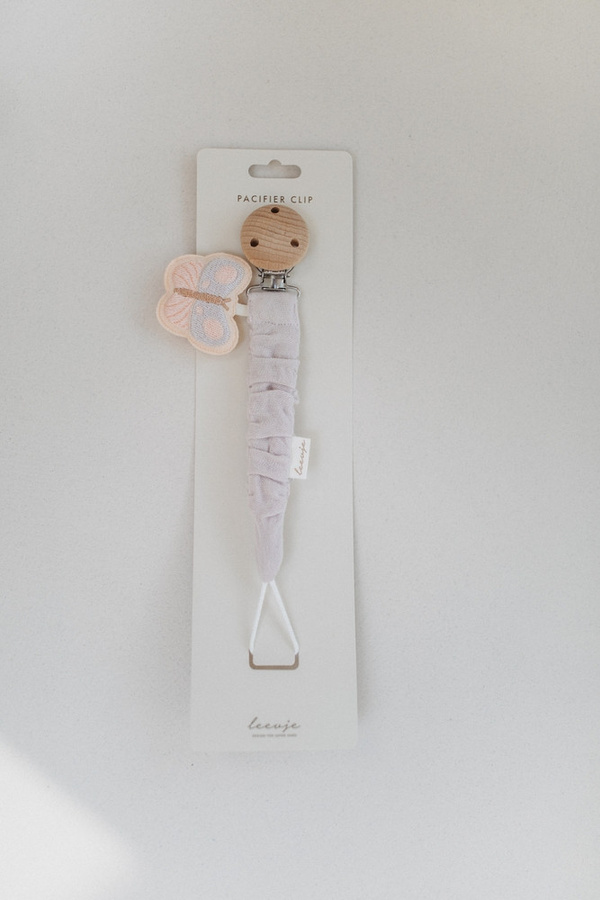 Leevje Schnullerkette Lavender, Kinder - Bild 1