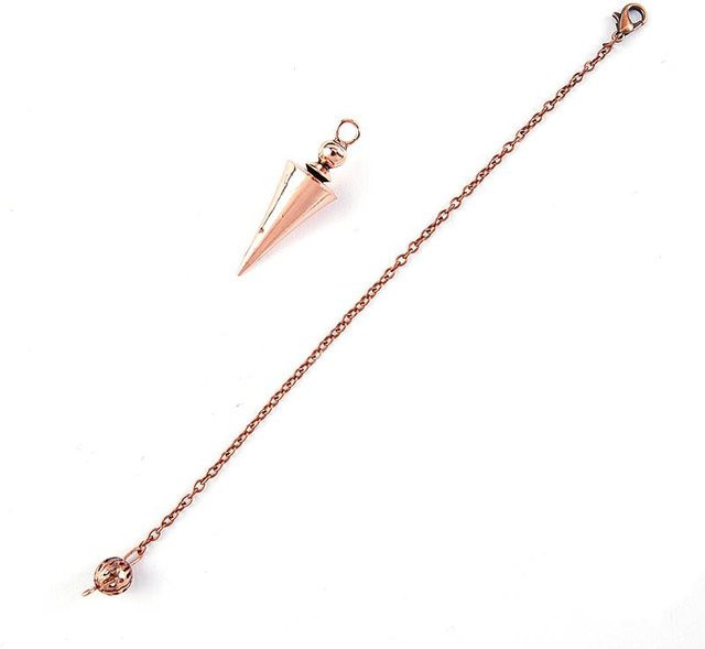 Metallpendel Kupfer, Roségold, Unisex - Bild 1