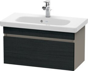 Duravit Waschtischunterschrank Com DuraStyle in Eiweiß/Basalt matt mit 1 Auszug, B/T/H: 73 x 36,8 x 39,8 cm - Bild 1