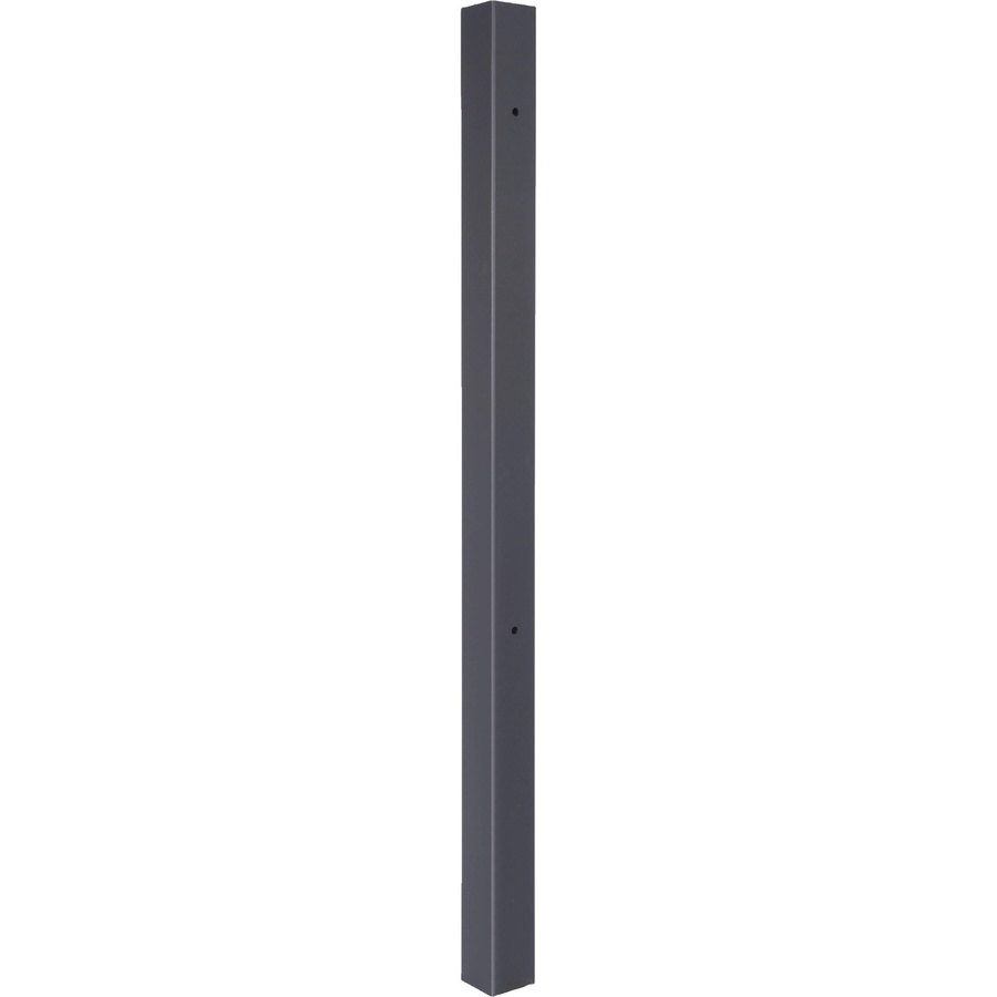 Klobenpfosten für Doppeltor Chaussee und Circle aus Aluminium in Schwarz, Höhe: 160 cm - Bild 2