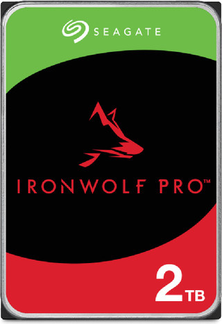 Seagate IronWolf Pro HDD interne Festplatte 2TB SATA 6Gb/s 3,5 Zoll 7200 U/min 256MB Puffer - Bild 1