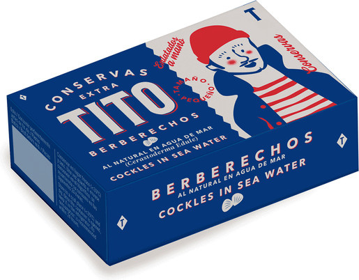 Conservas Tito Herzmuscheln in Meerwasser 110 g - Bild 1