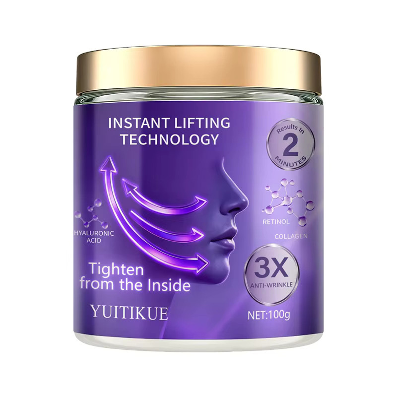 YUITIKUE Gesichtscreme mit Retinol, Kollagen und Hyaluronsäure, 100g - Bild 7