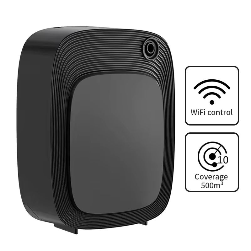 HAOYUNMA WiFi Smart Home Duftdiffusor für ätherische Öle, weißer elektrischer Raumaromatizer mit Timer für große Bereiche bis 500 m3 - Bild 2