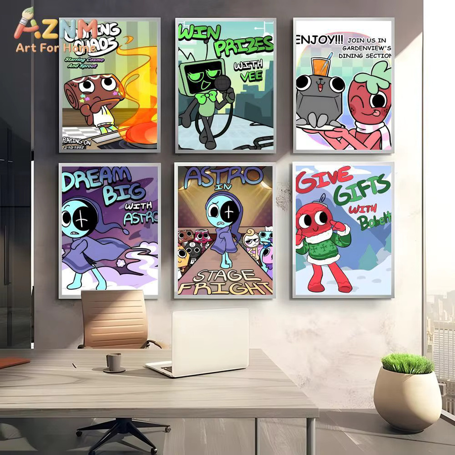 Kayou D-dandys World Poster Wanddekoration aus Papier, Mehrfarbig, Rechteckig - Bild 2