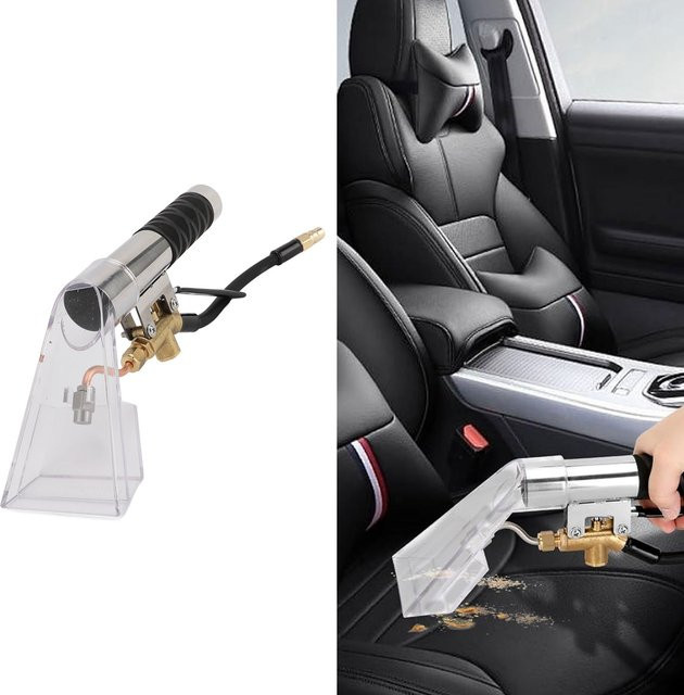 DOACT Multifunktionaler Teppichreinigungs-Extraktor Handstab aus Edelstahl in Silber für Mytee und ShopVac - Bild 1