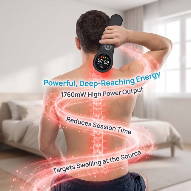 ZJKC Kaltlaser-Therapiegerät, Rotlicht-Infrarot-Physiotherapiegerät - Bild 1