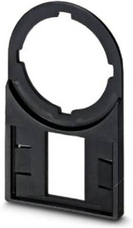 Phoenix Contact CARRIER-EMP 22 Zeichenträger Schwarz, Beschriftungsfläche: 27 x 15 mm, 50 Stück - Bild 1