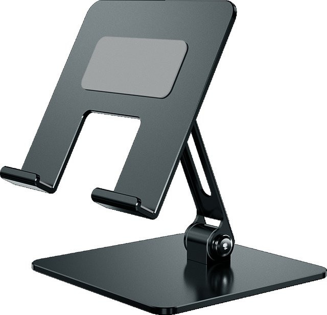 NYFundas Tablet Ständer Halter für iPad Air M4, Xiaomi Pad Pro und Samsung Tab in Schwarz oder Grau - Bild 1