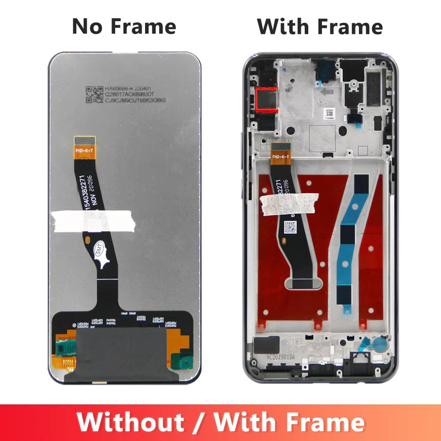 Sinmaytai LCD-Display Touchscreen-Digitizer-Baugruppe Ersatz für Huawei Y9 Prime 2019 STK-L21/L22/LX3 und P Smart Z STK-LX1 in Schwarz - Bild 2
