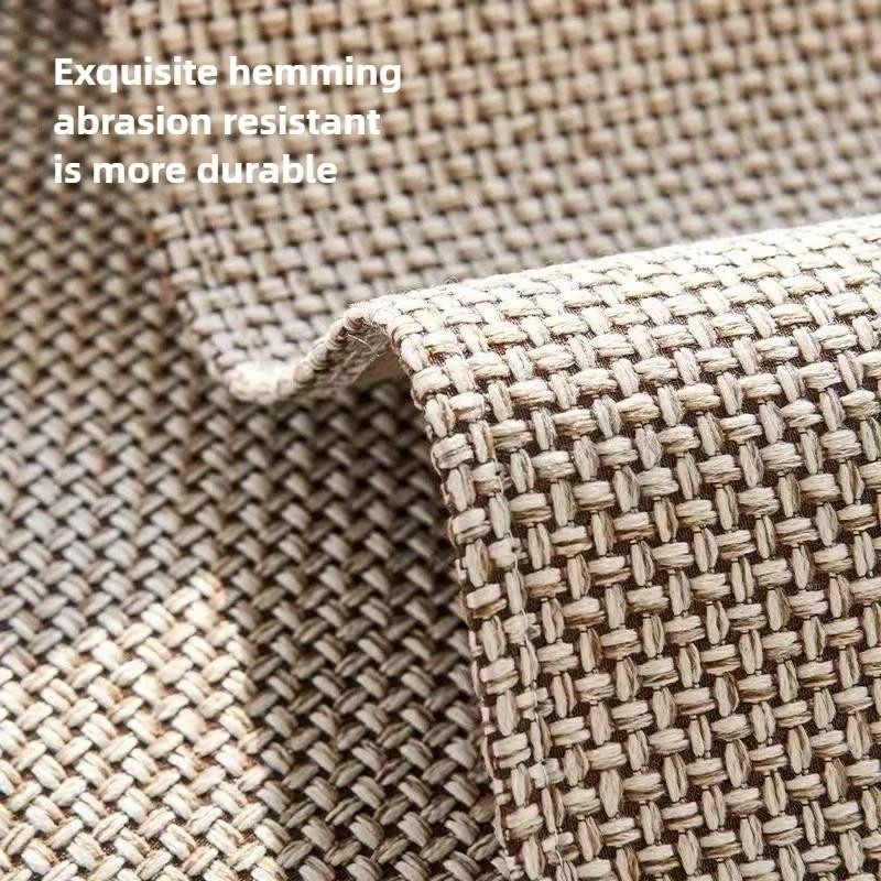 Yiran Furniture Sofa-Sitzbezug mit Rückenlehne aus Polyester, beige, rutschfest, B/T/H: 70 x 70 x 70 cm - Bild 2