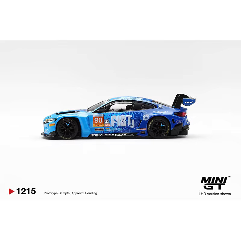 Bburago Minigt M4 Gt3 Nr. 91, Modellauto, 1:64, Blau, Metall - Bild 2