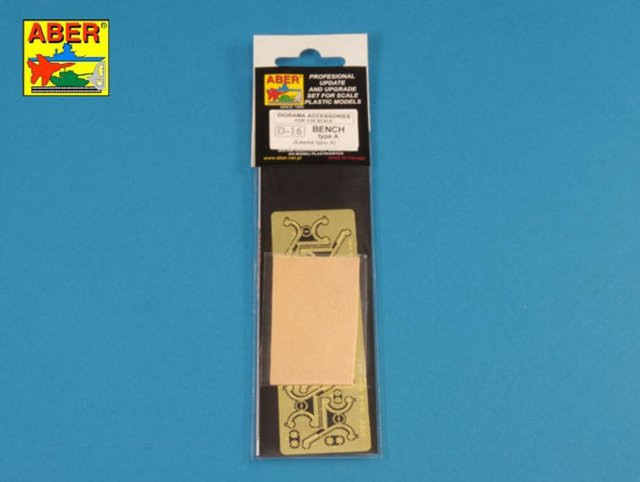 Aber Bentsch type A, Modell, 1:35, Metall, Natur / Holzfarben - Bild 1