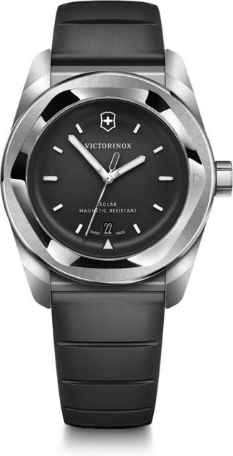 Victorinox Herrenuhr Concept One, Solar, Edelstahl, 39 mm, Schwarz, 10 ATM - Bild 1
