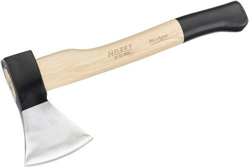 Hazet Handbeil 2132-600 aus Stahl und Holz mit 360 mm Länge und 830 g Gesamtgewicht - Bild 1