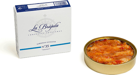 La Brújula Sardinen aus Galicien 130 g - Bild 1