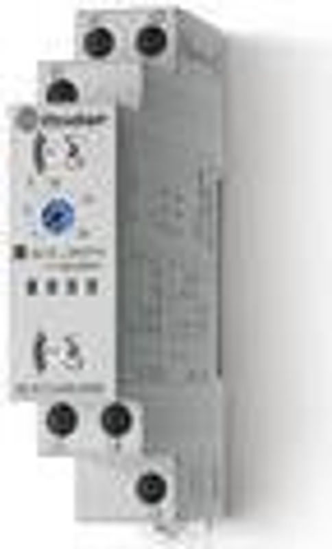 Finder Multifunktionales Zeitrelais 80.01.0.240.0000 in Grau, 1 Wechsler, 12-240V AC/DC, 16A, Zeitbereich bis 24 h - Bild 2