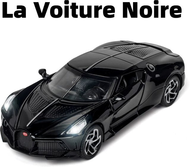 RMZ city La Voiture Noire Bolide Spielzeugmodellauto, Maßstab 1:32, Metall - Bild 1