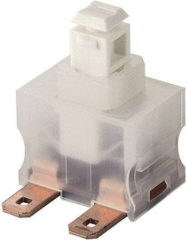 Marquardt Druckschalter 1682.3101 2 x Ein/Aus rastend 250 V/AC 12A IP40 B/H/T: 13 x 19 x 26,5 mm - Bild 1